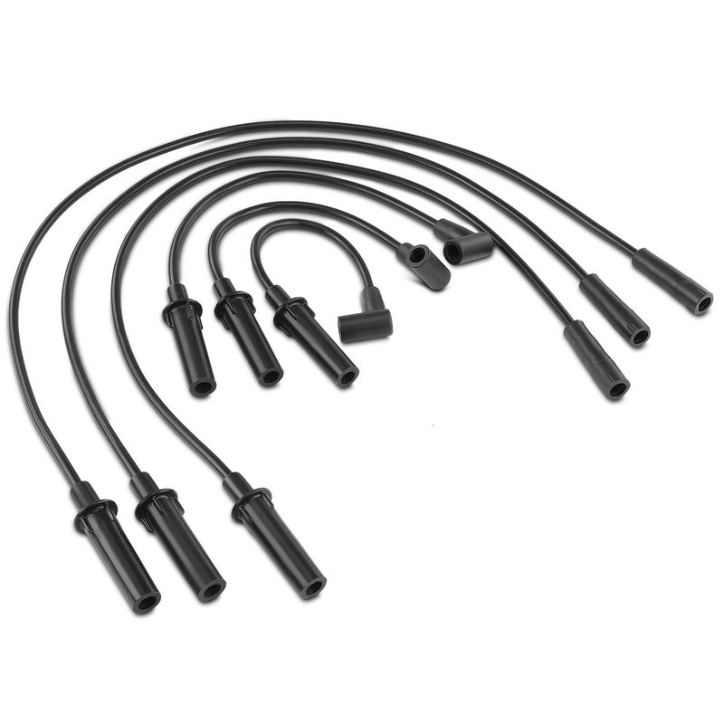 6x 7mm Spark Plug Wire Set for Jeep Wrangler 2007-2011 V6 3.8L