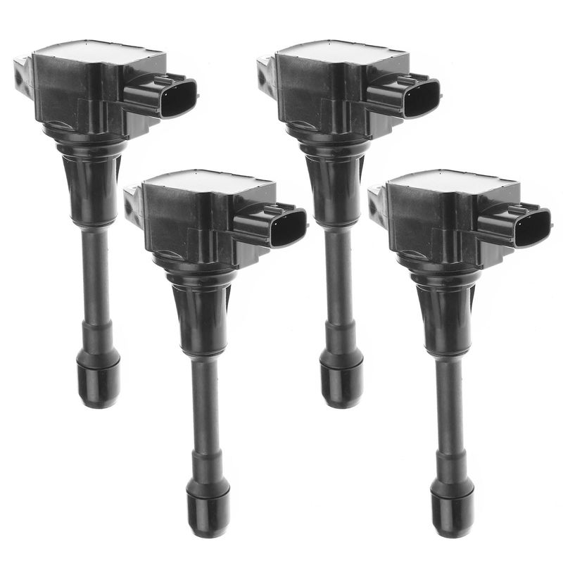 4x Ignition Coils with 3 Pins for Nissan Versa 12-19 Versa Note 14-19 1.8L 1.6L