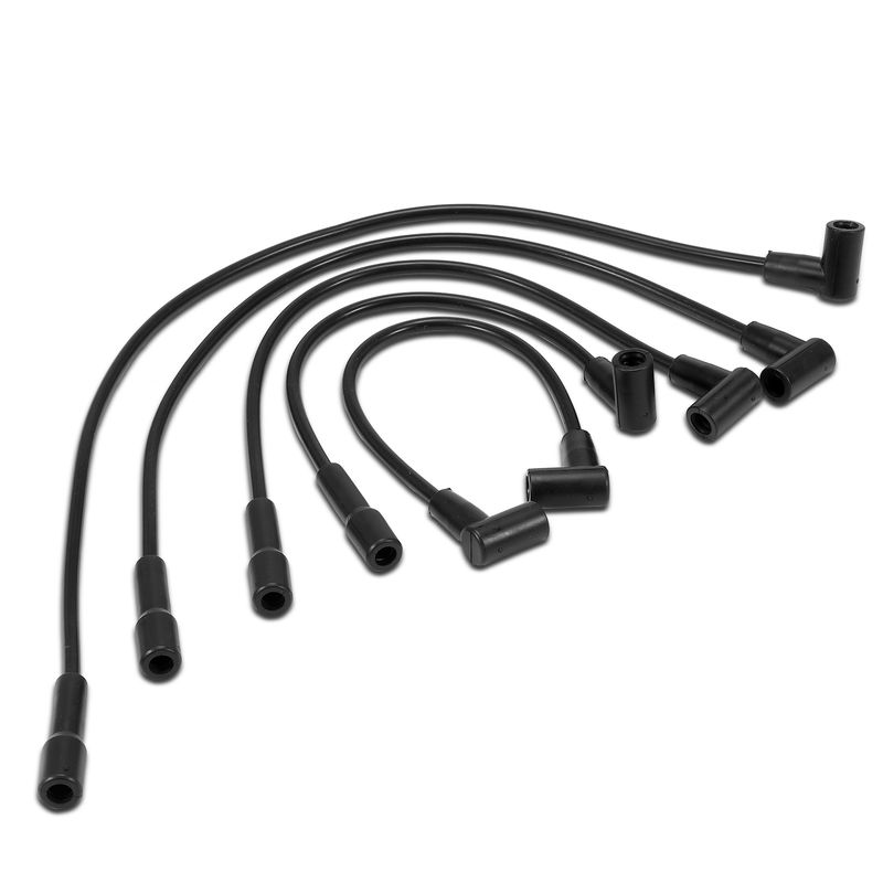 5x Spark Plug Wire Set for Chevrolet Vega 1975-1977 Cadillac Oldsmobile Pontiac