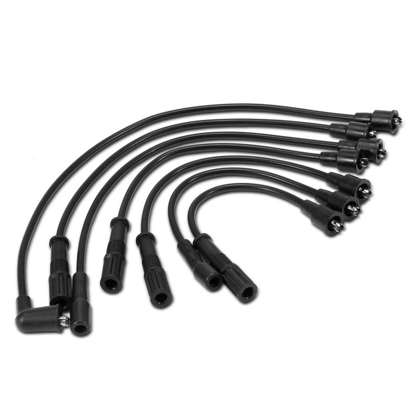 7x Spark Plug Wire Set for Toyota Land Cruiser 1988-1989 L6 4.0L OHV 7mm