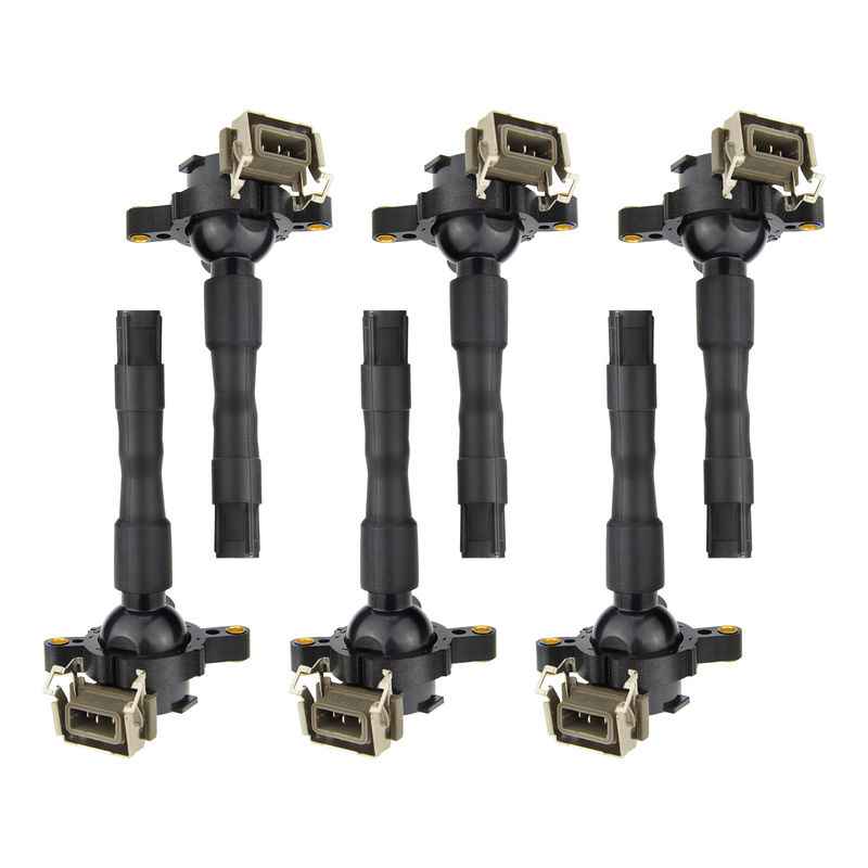6x Ignition Coils with 3 Pins for BMW E36 E39 E46 X5 Z8 325 328 525i 1994-2005