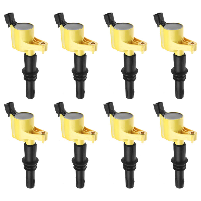 8x Ignition Coils with 2 Pins for Ford Lincoln Mercury 4.6L 5.4L 6.8L