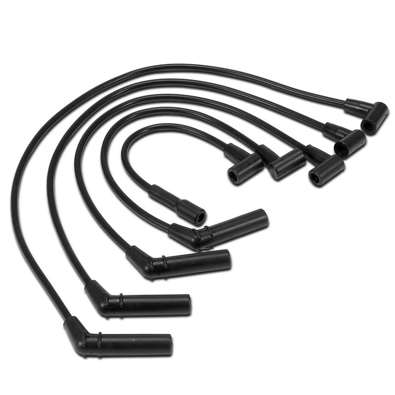 5x Spark Plug Wire Set for Chevrolet Geo Spectrum Isuzu Stylus Pontiac 1.5L 1.6L