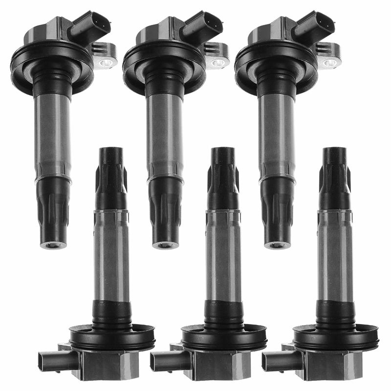 6x Ignition Coils with 2 Pins for Ford Edge F-150 Explorer Mazda Lincoln Mercury