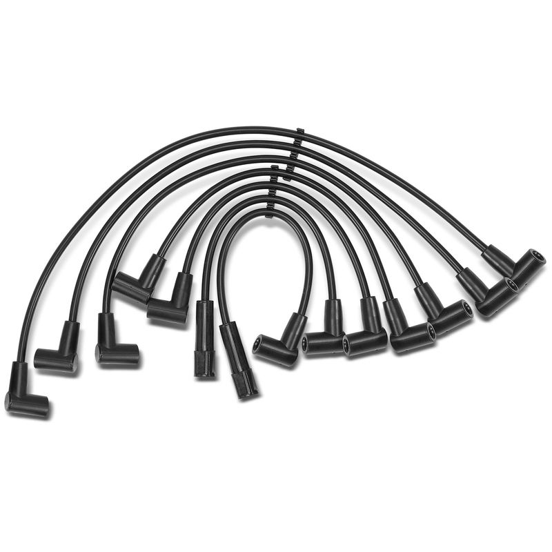 7x Spark Plug Wire Set for Chevrolet C10 1975-1977 K10 GMC C15 Jimmy Buick 8mm