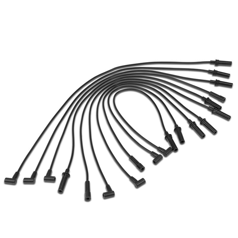 10x Spark Plug Wire Set for Dodge Ram 1500 2004 Viper 2004-2005 V10 8.3L 7mm