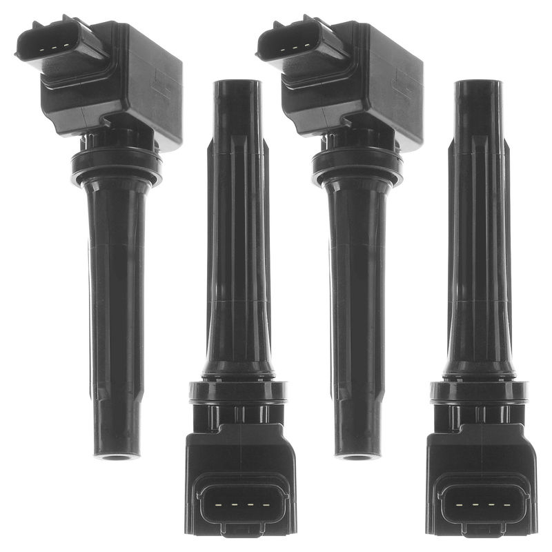 4x Ignition Coils with 4 Pins for Mazda 3 6 CX-3 CX-5 CX-9 MX-5 Miata 2.0L 2.5L