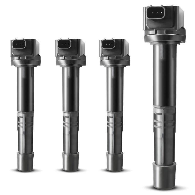4x Ignition Coils with 3 Pins for Honda CR-V 10-14 Civic Accord 08-12 Corsstour