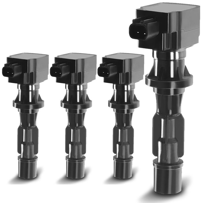 4x Ignition Coils with 2 Pins for Ford Fusion Mercury Milan L4 2.3L 2006-2009