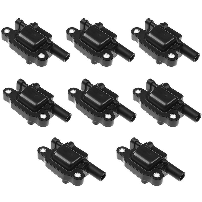 8x Ignition Coils for GMC Chevy Sierra Silverado 1500 Corvette CTS 5.3L 6.2L