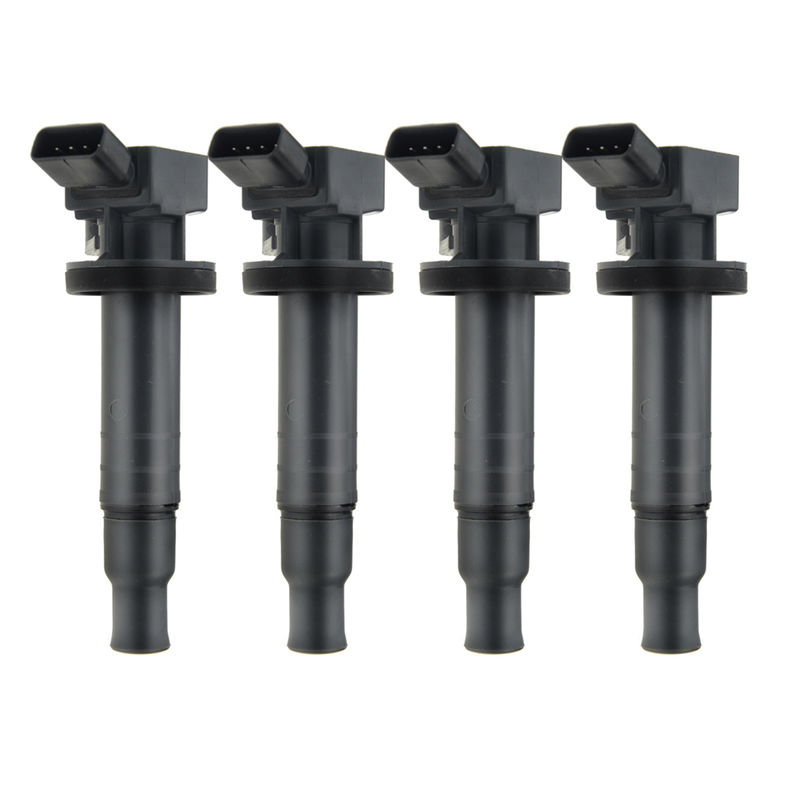 4x Ignition Coils with 4 Pins for Toyota Celica Corolla Matrix Chevy Prizm