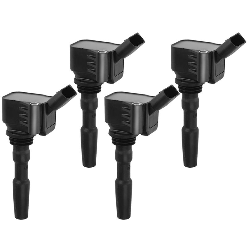 4x Ignition Coils with 4 Pins for VW Jetta Audi A3 Sportback e-tron 2014-2019