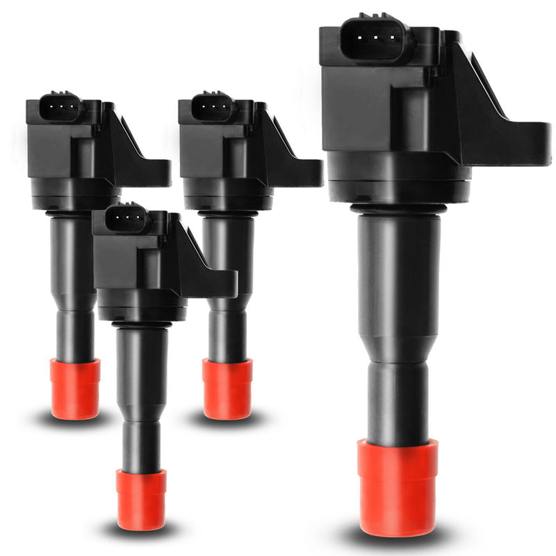 4x Ignition Coils with 3 Pins for Honda fit 2007 2008 1.5L Hatchback