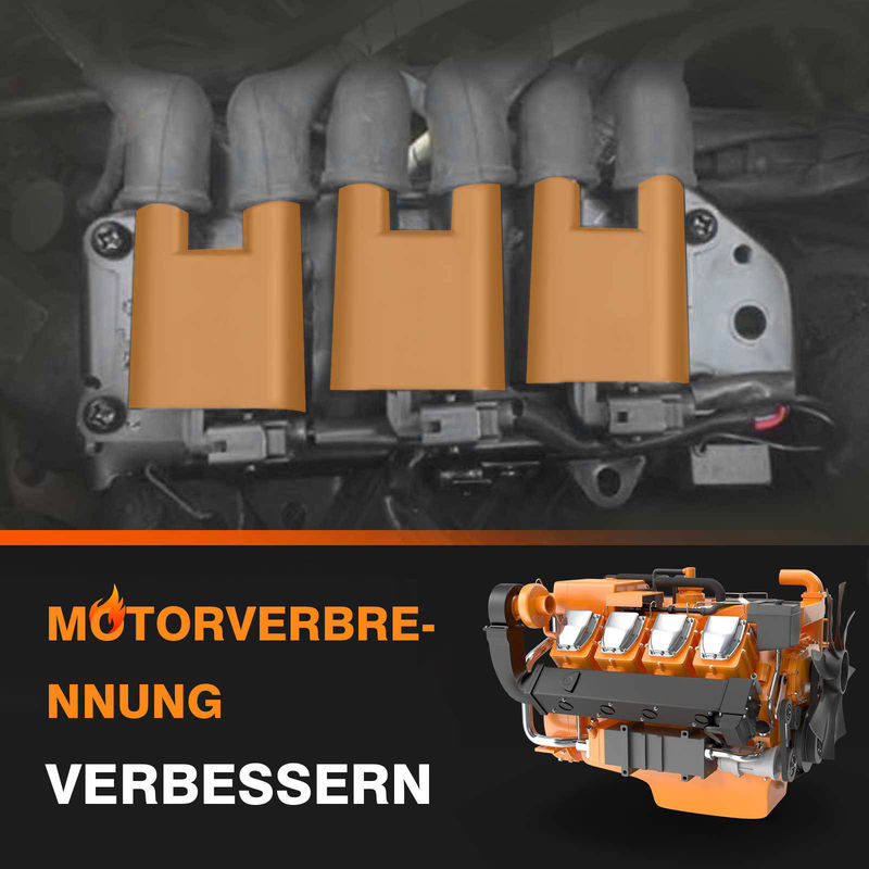 Ignition Coil with 4 Pins for Hyundai Santa Fe 01-06 Tiburon 03-08 Tucson 05-09