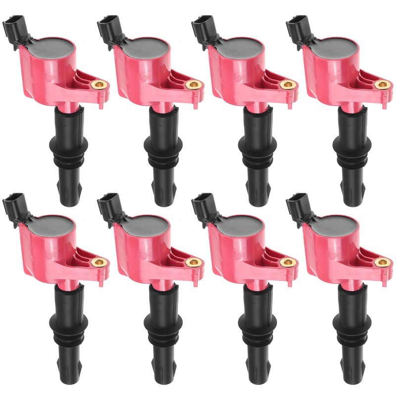 8x Ignition Coils with 2 Pins for Ford Lincoln Mercury V8 4.6L 5.4L 6.8L
