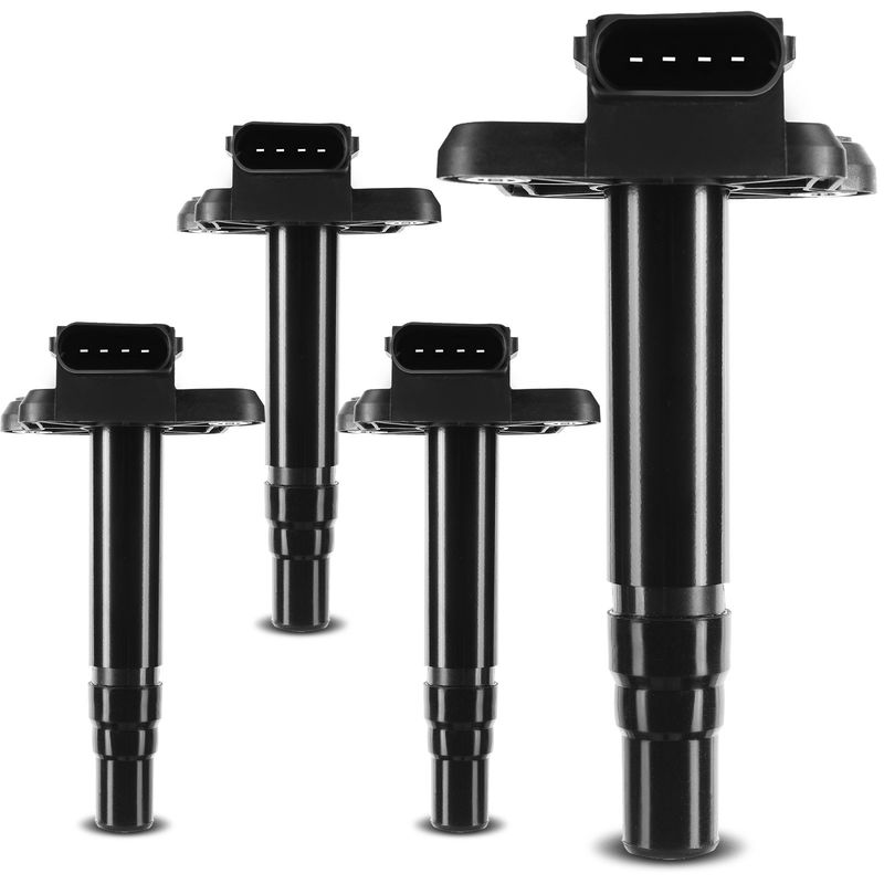4x Ignition Coils with 4 Pins for Audi A4 A6 Quattro A8 TT Beetle Jetta