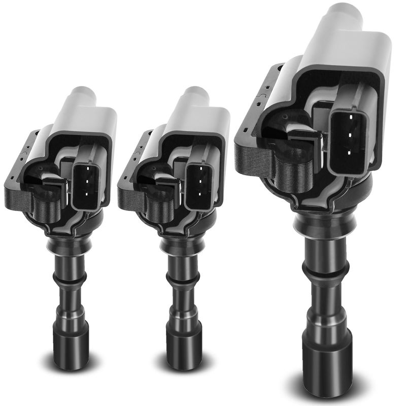 3x Ignition Coils with 3 Pins for Hyundai Santa Fe 03-06 XG350 03-05 Kia Amanti