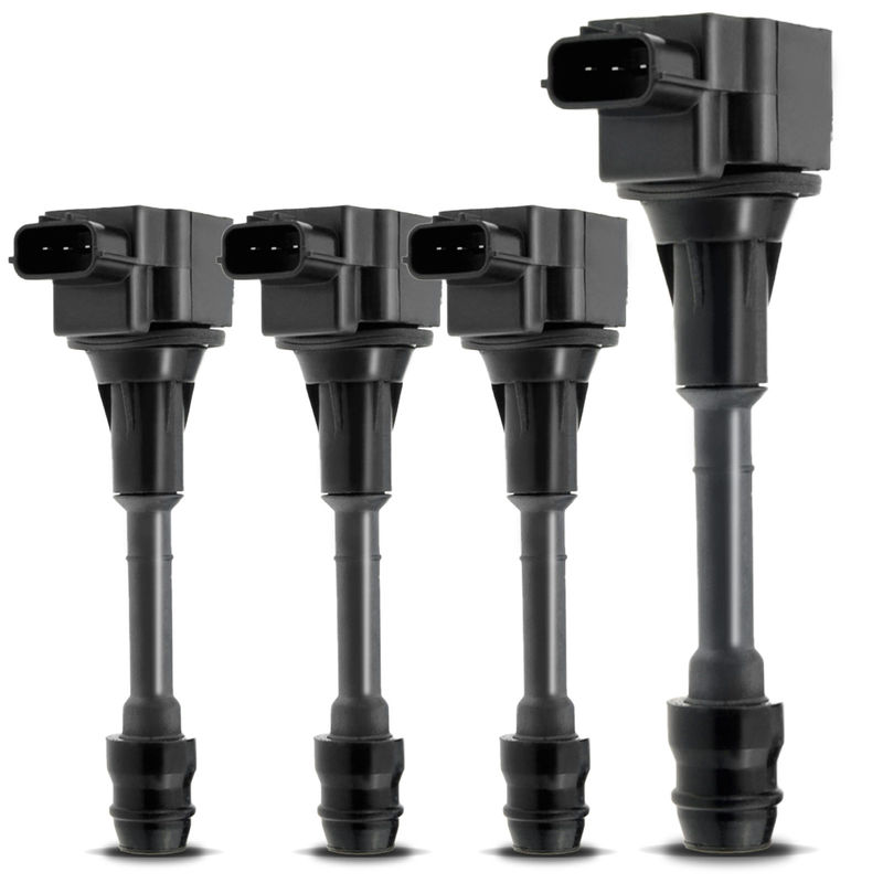 4x Ignition Coils with 3 Pins for Nissan Altima Sentra 02-06 X-Trail 02-13
