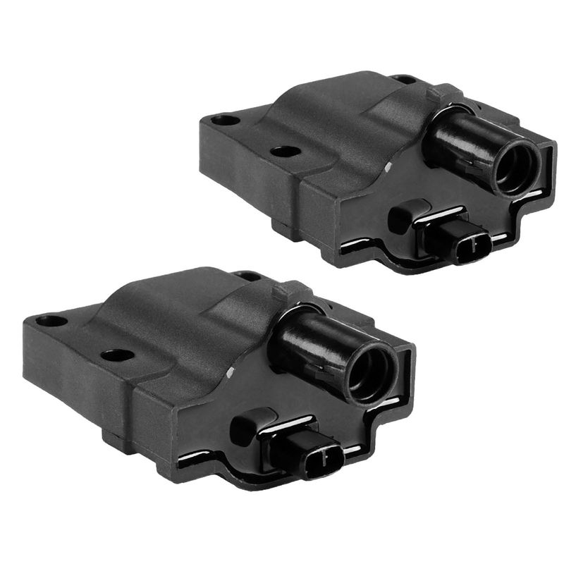 2x Ignition Coils with 2 Pins for Toyota 4Runner Camry T100 Lexus LS400 90-97