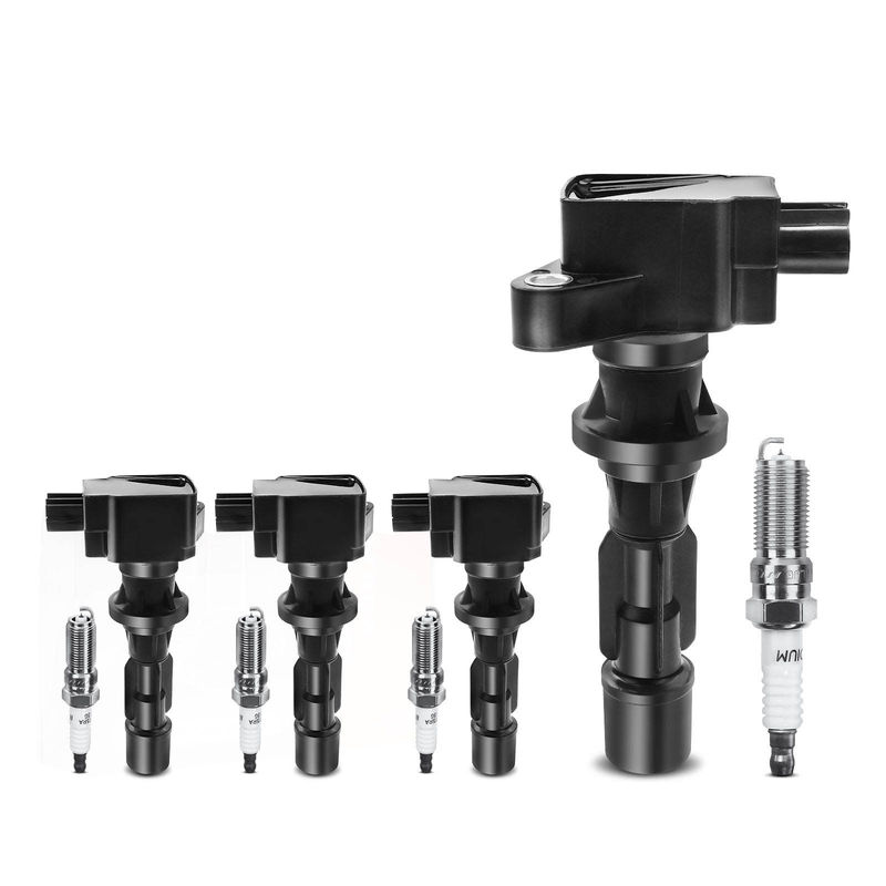 4x Ignition Coil & IRIDIUM Spark Plug Kits for Ford Fusion Mercury Milan 06-09