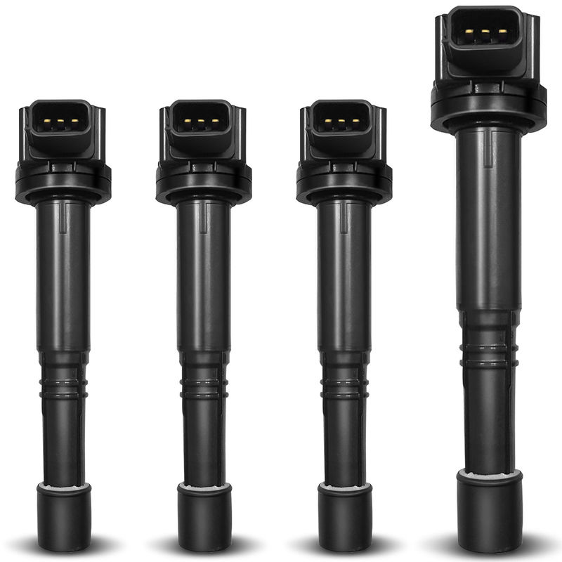 4x Ignition Coils with 3 Pins for Acura RDX RSX TSX Honda Accord Civic CR-V