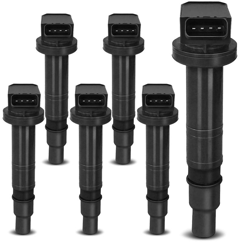 6x Ignition Coils with 4 Pins for Toyota 4Runner FJ Cruiser Tacoma Tundra 4.0L