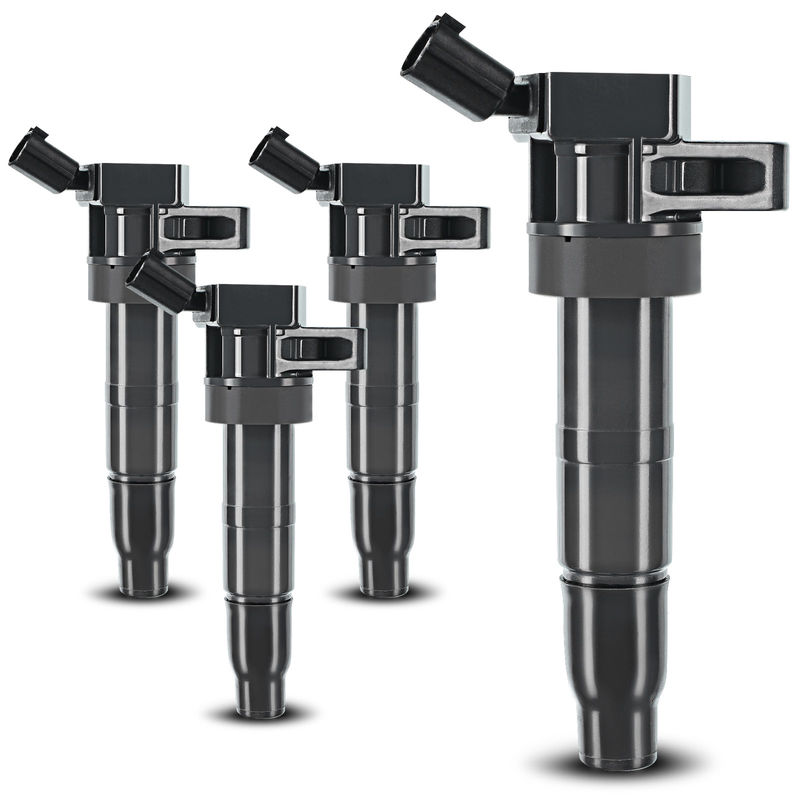 4x Ignition Coils with 2 Pins for Hyundai Santa Fe Sonata Tucson Kia Optima
