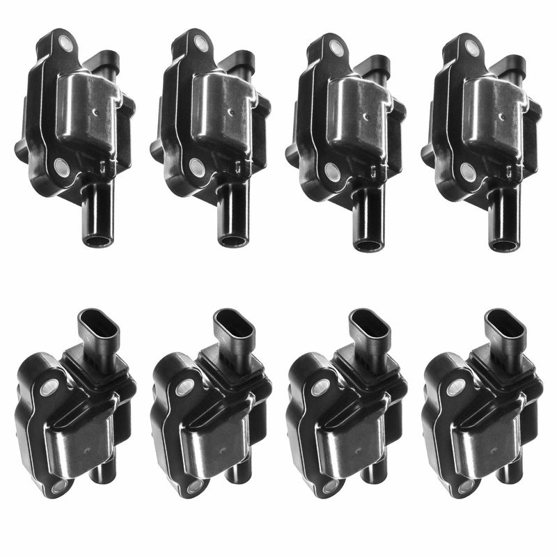 8x Ignition Coils with 4 Pins for Buick Cadillac Chevrolet Silverado 1500 Hummer