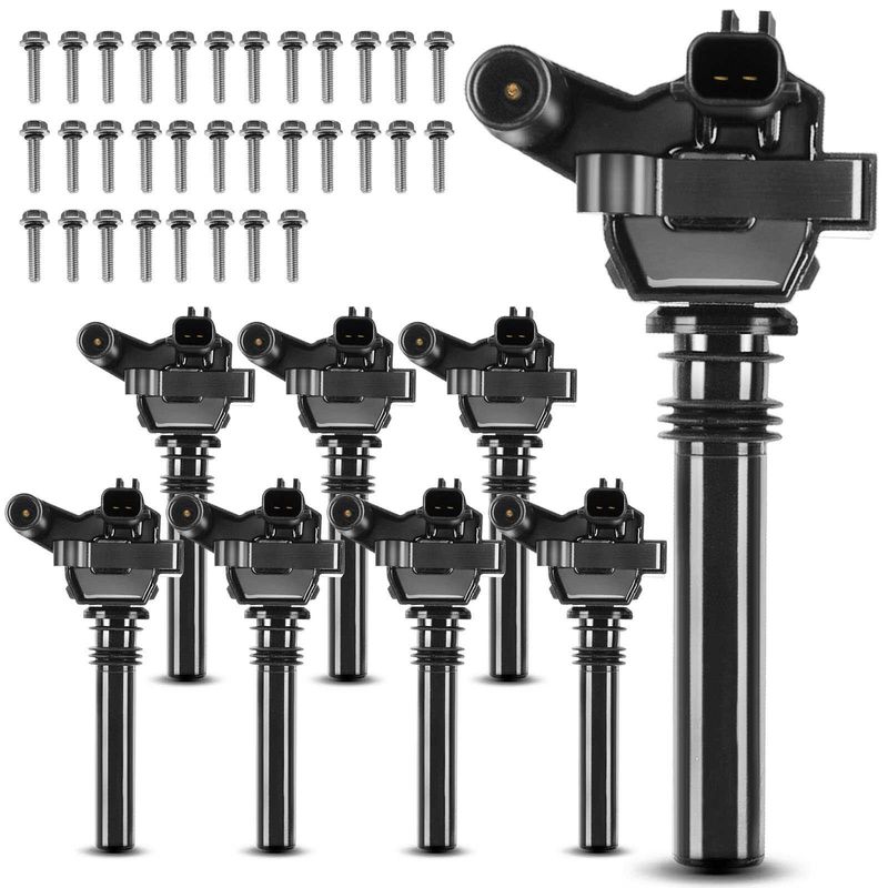 8x Ignition Coils with 2 Pins for Dodge Ram 1500 2500 3500 Durango Magnum 03-05