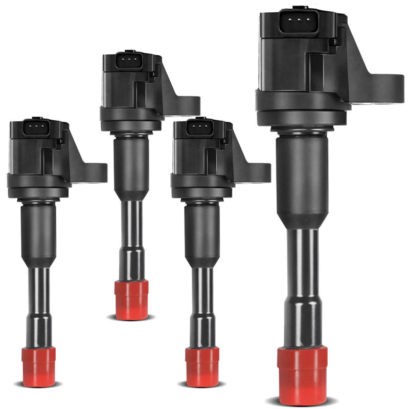 4x Ignition Coils with 3 Pins for Honda Civic 2002-2005 LDA1 1.3L