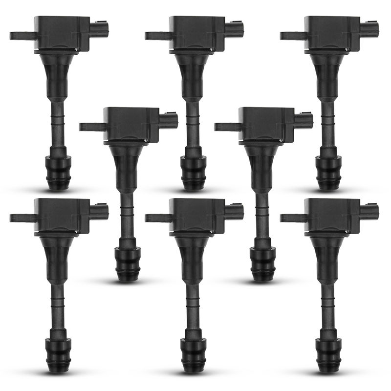 8x Ignition Coils with 3 Pins for Infiniti Q45 M45 FX45 2002-2010 V8 4.5L VK45DE