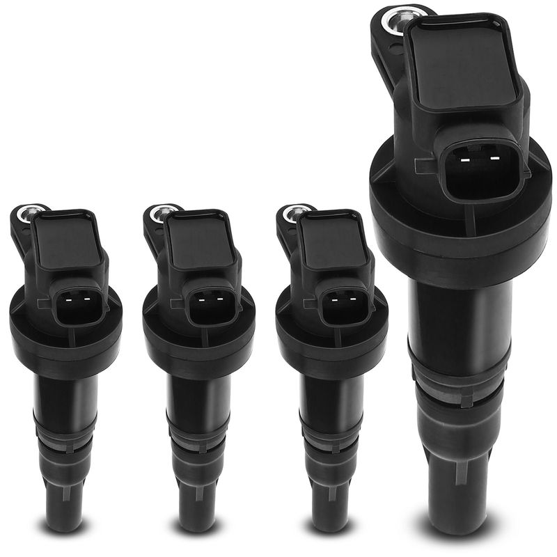 4x Ignition Coils with 2 Pins for Hyundai i25 2014 2015 2016 2017 L4 1.4L