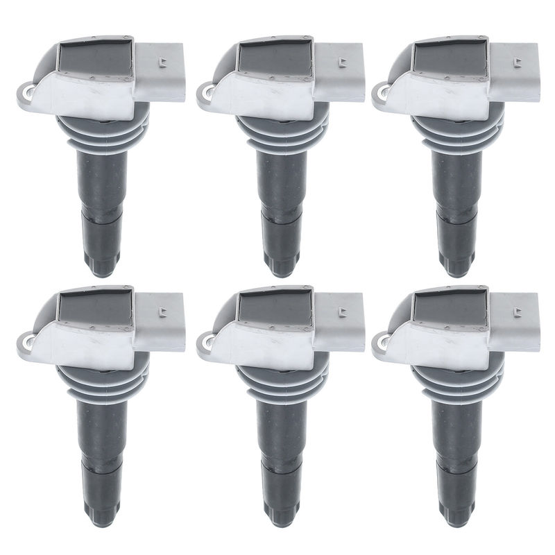 6x Ignition Coils with 4 Pins for Porsche 911 2009-2019 Boxster Cayman 2009-2016