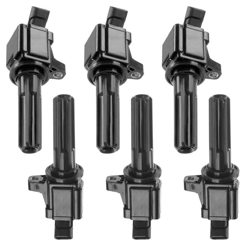 6x Ignition Coils with 3 Pins for Chevrolet GMC Hummer Saab Buick 2006-2012