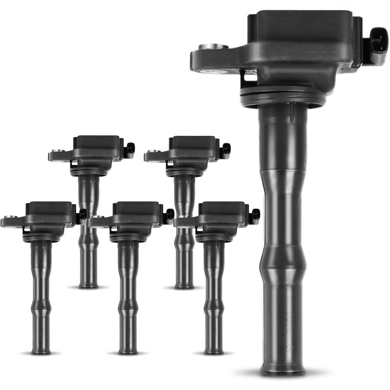 6x Ignition Coils with 2 Pins for Toyota Camry Avalon Lexus ES300 1994-1995 3.0L