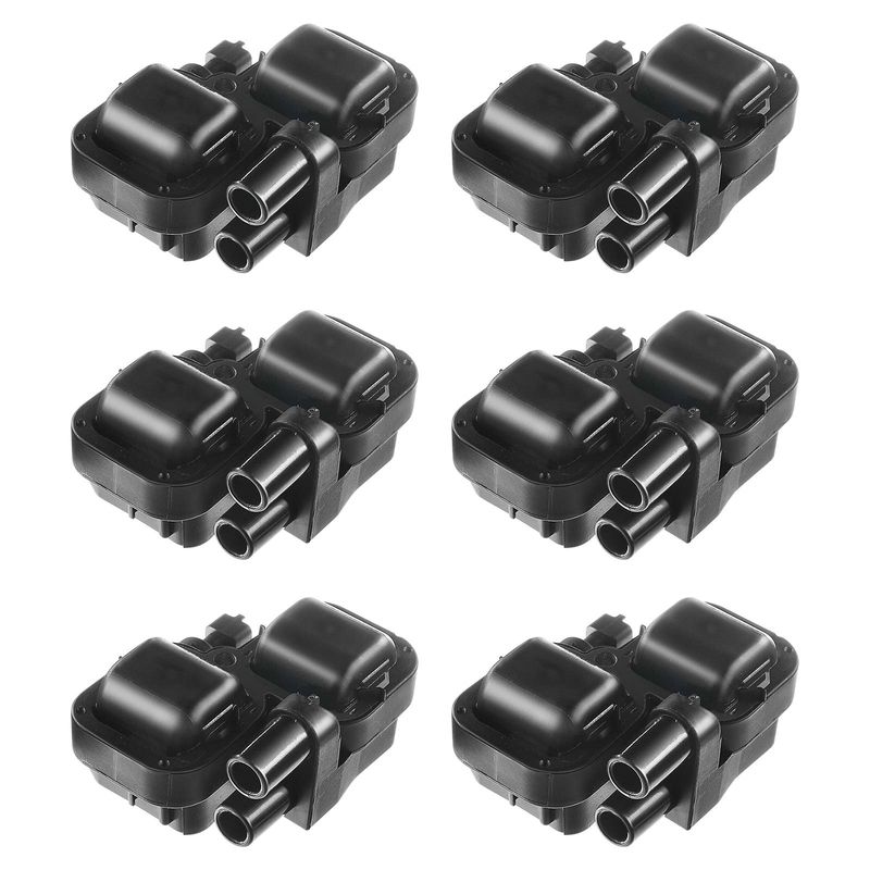 6x Ignition Coils with 3 Pins for Chrysler Crossfire 04-08 Mercedes-Benz C CLK