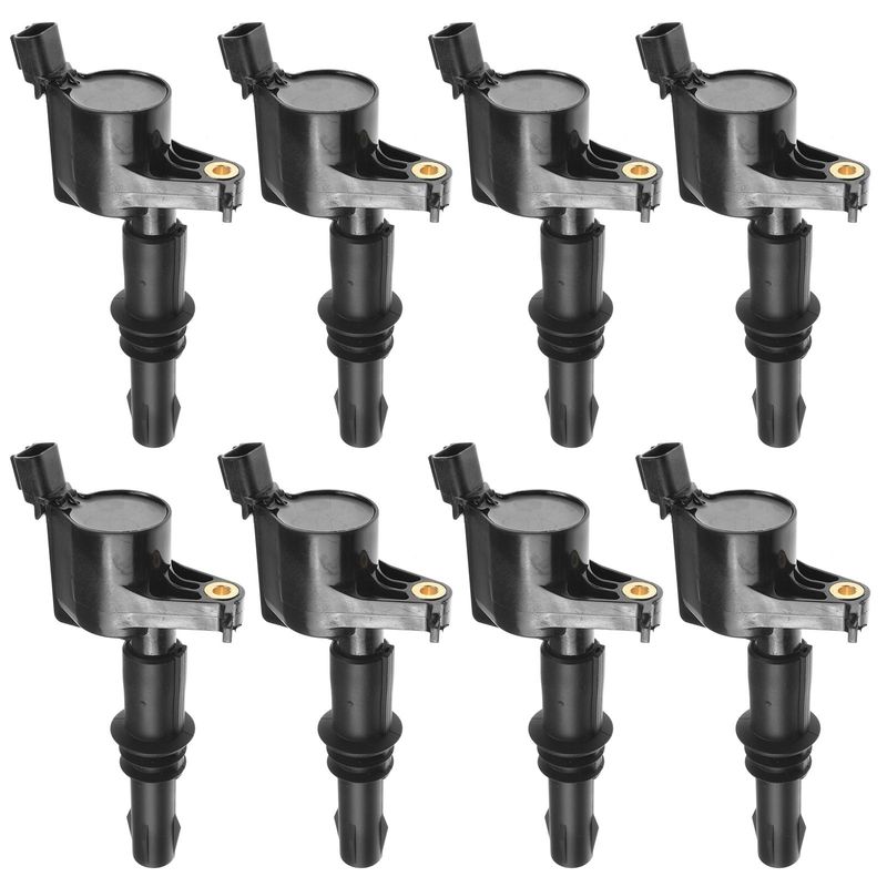 8x Ignition Coils with 2 Pins for Ford Lincoln Mercury 4.6L 5.4L 6.8L
