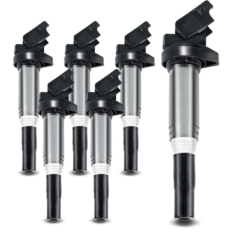 6x Ignition Coils with 3 Pins for BMW 328i 335i 525i 528i 640i 740Li M3 X3 X5 Z4