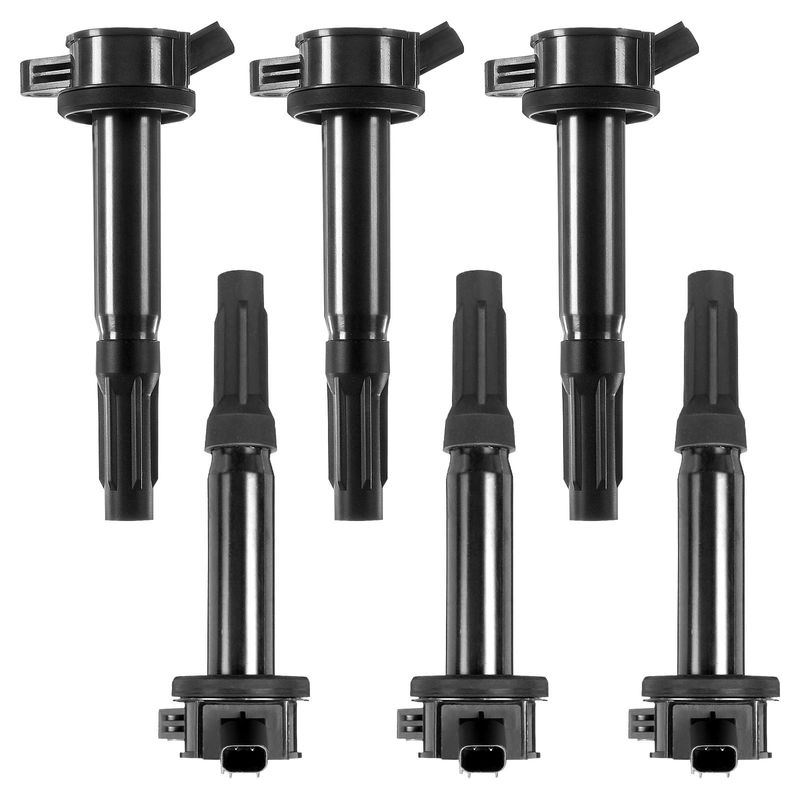 6x Ignition Coils with 2 Pins for Ford Escape Fusion Mercury Mariner Milan