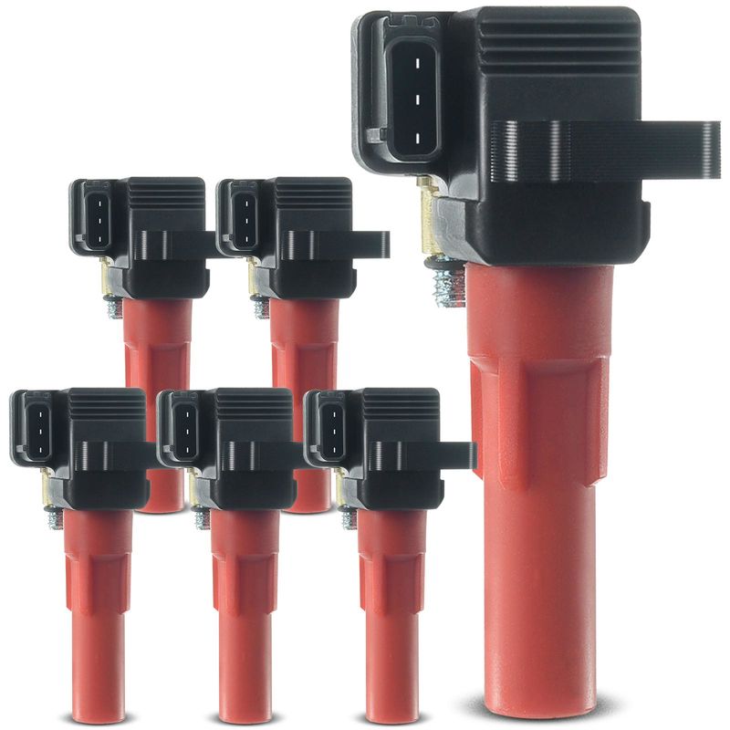 6x Ignition Coils with 3 Pins for Subaru B9 Tribeca Legacy Outback Tribeca 3.0L