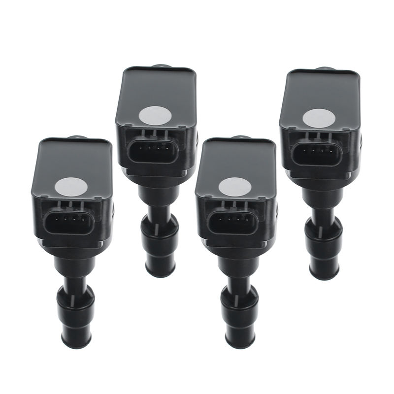 4x Ignition Coils with 4 Pins for Hyundai Sonata Tucson Sorento Kia Optima