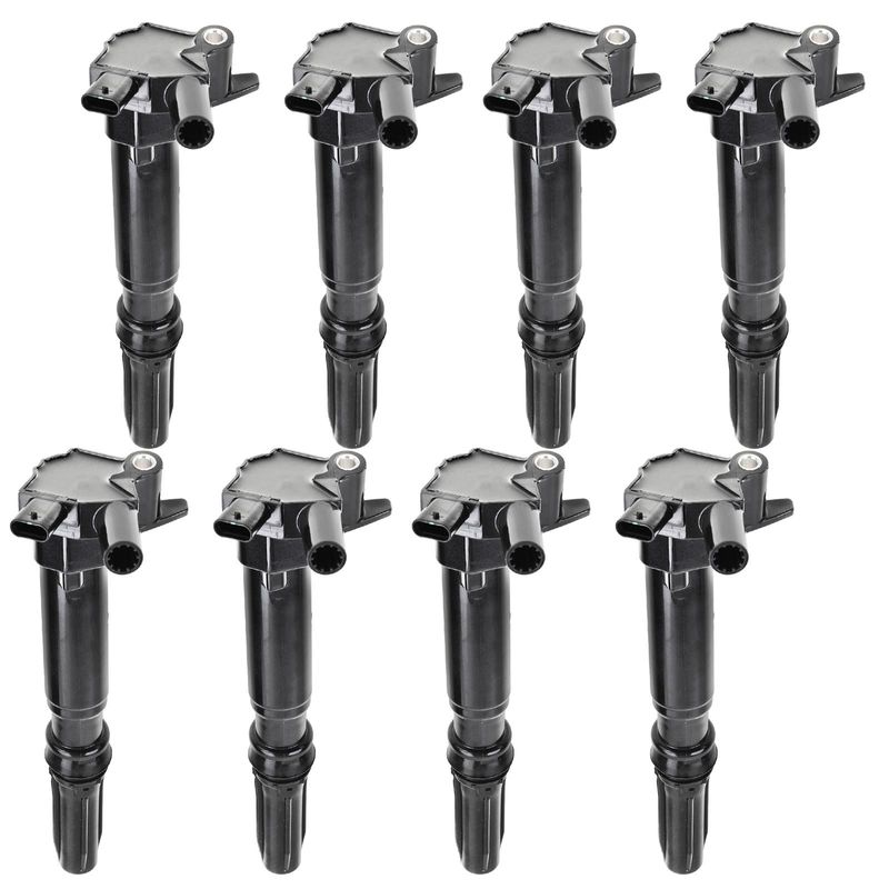 8x Ignition Coils with 2 Pins for Ford E-350 E-450 2018-2019 F-250 F-350