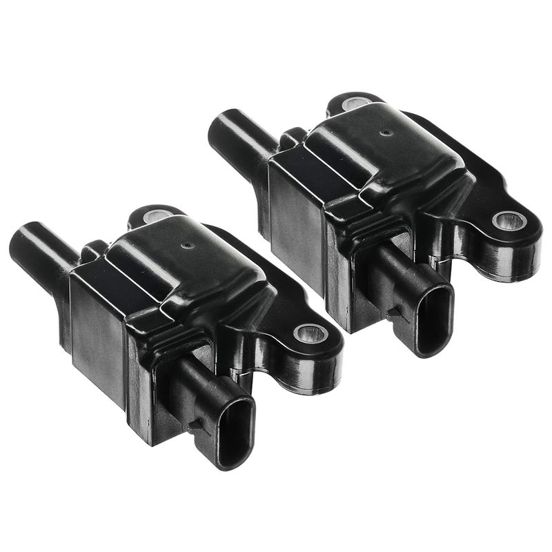 2x Ignition Coils with 4 Pins for Buick Cadillac Chevy Silverado 1500 GMC Isuzu