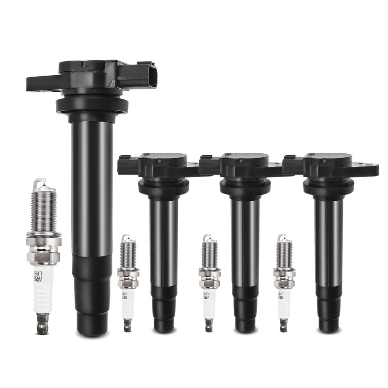 4x Ignition Coil & IRIDIUM Spark Plug Kits for Nissan Sentra 2000-2002 L4 1.8L