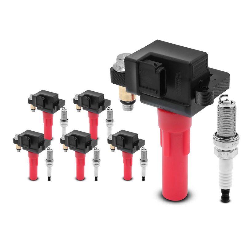 6x Black Ignition Coil & IRIDIUM Spark Plug Kits for Subaru Outback Legacy Tribeca