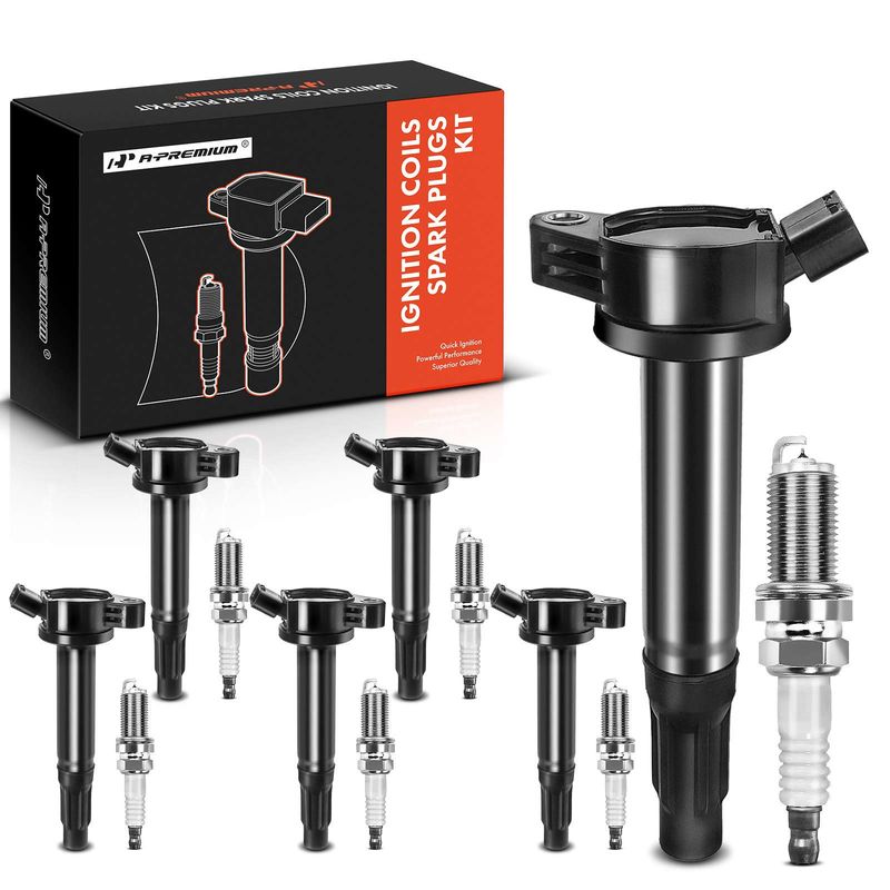 6x Ignition Coil & IRIDIUM Spark Plug Kits for Toyota 4Runner Camry RAV4 Tundra