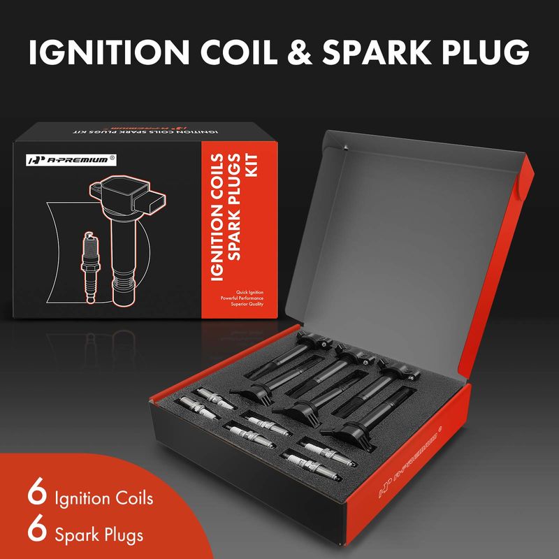 6x Ignition Coil & IRIDIUM Spark Plug Kits for Toyota 4Runner Camry RAV4 Tundra