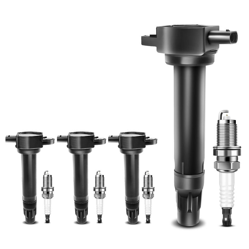 4x Ignition Coil & IRIDIUM Spark Plug Kits for Jeep Compass Chrysler 200 Dodge