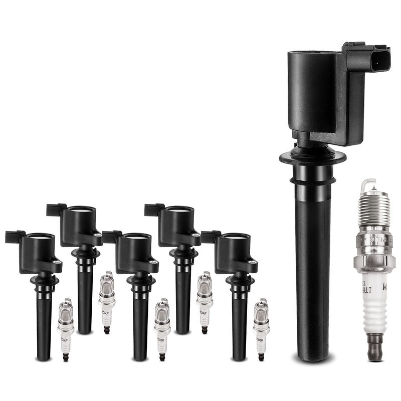 6x Ignition Coil & IRIDIUM Spark Plug Kits for Ford Escape Mazda MPV Mercury