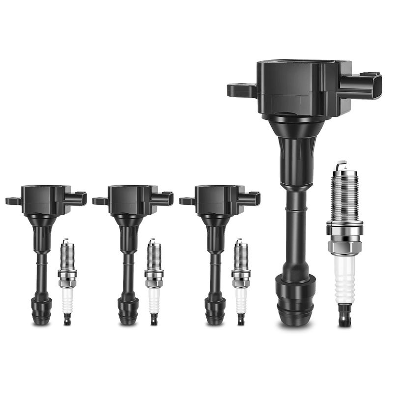 4x Ignition Coil & IRIDIUM Spark Plug Kits for Nissan Altima Sentra 02-06